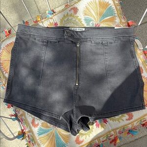 Free People Denim Micro Shorts